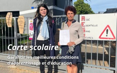 Carte scolaire : garantir les meilleures conditions d’apprentissage et d’éducation