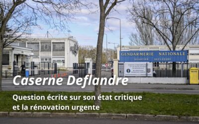 État critique de la caserne Deflandre à Dijon