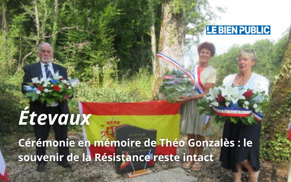 Cérémonie en mémoire de Théo Gonzalès : le souvenir de la Résistance reste intact