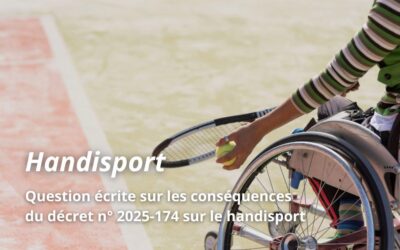 Conséquences du décret n° 2025-174 sur le handisport