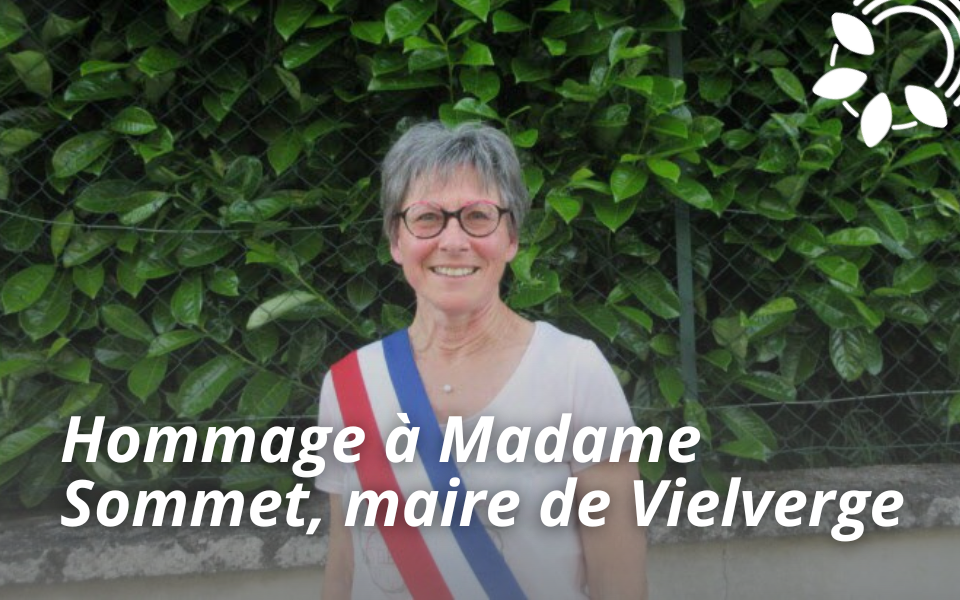 Hommage à Madame Sommet, maire de Vielverge